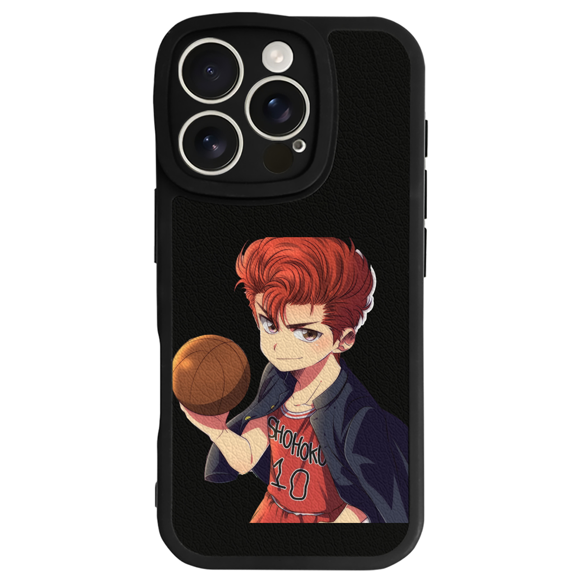 （画像用） SLAM DUNK／スラムダンク 【iPhone 16シリーズ対応】シリコンスマホケース（レザー調） 材質：シリコン